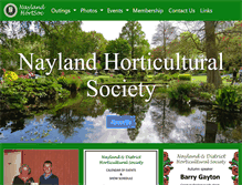 Tablet Screenshot of naylandhortsoc.org.uk